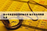非小号有望涨百倍的柚子币 柚子币为何跌那么多