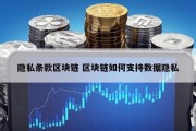隐私条款区块链 区块链如何支持数据隐私