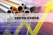 王雷区块链 区块链徐磊
