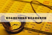普华永道区块链服务 普华永道业务范围
